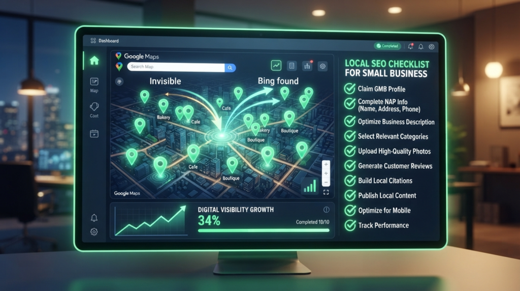 Losing Customers? Local SEO Checklist for Small Business